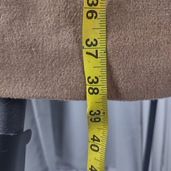 Urban Outfitters Men's Wool Blend Brown 3 Button 2 Pocket Trench Coat Size Large - Picture 7 of 15